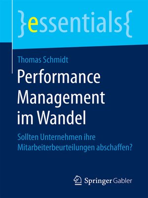 cover image of Performance Management im Wandel